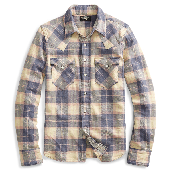 Slim Fit Western Workshirt RRL 1