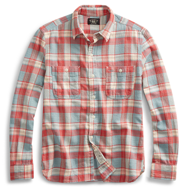 Cotton Twill Workshirt RRL in 1