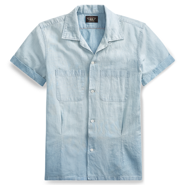 Indigo Chambray Shirt RRL 1