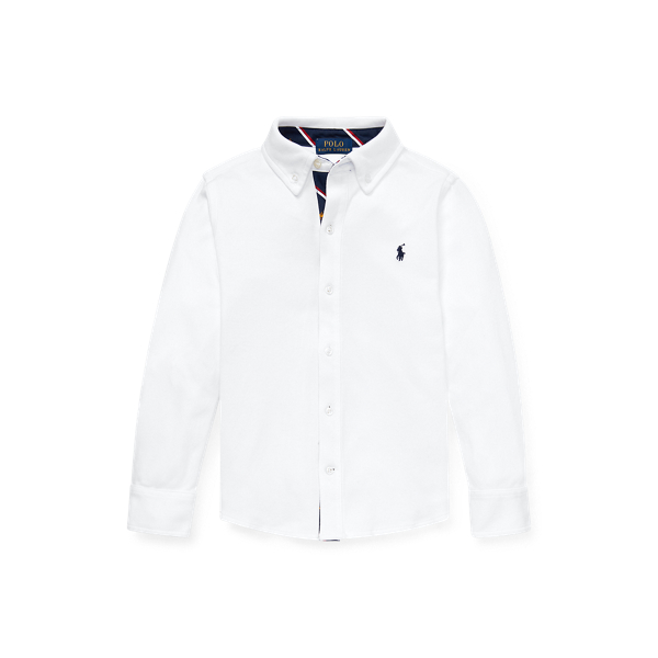 Cotton Interlock Shirt Boys 1.5-6 Years em 1