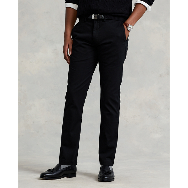 Black Classic Fit Twill Trouser Polo Ralph Lauren 4