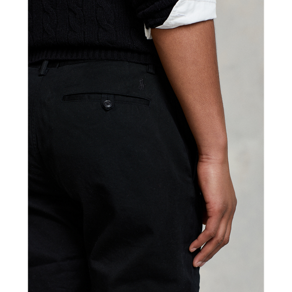 Black Classic Fit Twill Trouser Polo Ralph Lauren 6
