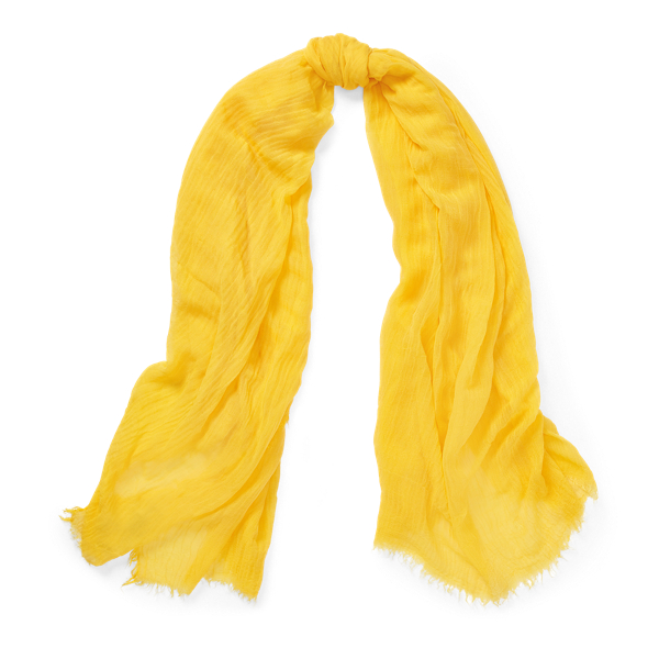 Lightly Frayed Oblong Scarf Polo Ralph Lauren em 1