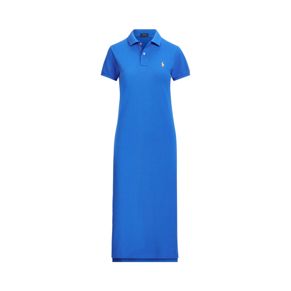 Cotton Mesh Polo Dress Polo Ralph Lauren em 1