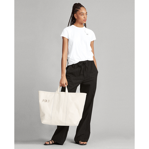 White Corsage Cotton Tee Polo Ralph Lauren 4