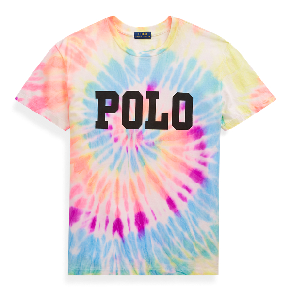 Big Fit Tie-Dye Cotton Tee Polo Ralph Lauren 1