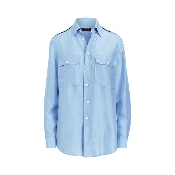 Silk Military Shirt Polo Ralph Lauren em 1