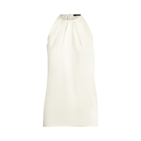 Haut sans manches en satin