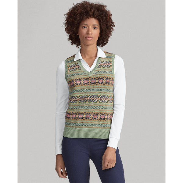 GOLF Heart outlets Sweater Vest