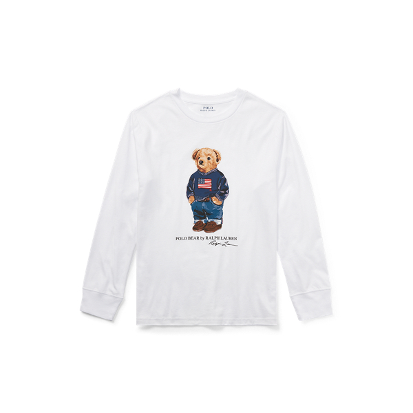 T-shirt Polo Bear en coton Boys 6-14 Years en 1