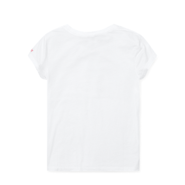 White BFF Cotton Jersey Graphic Tee Girls 7-16 2