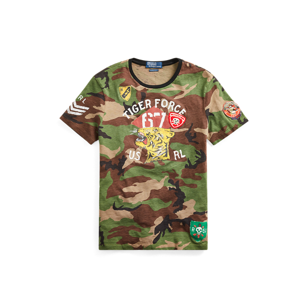 Surplus Camo Custom Slim Fit Camo T-Shirt Polo Ralph Lauren 2