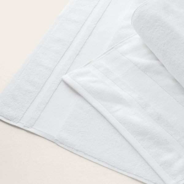 Solid Paper White Wilton Towels & Mat Ralph Lauren Home 6