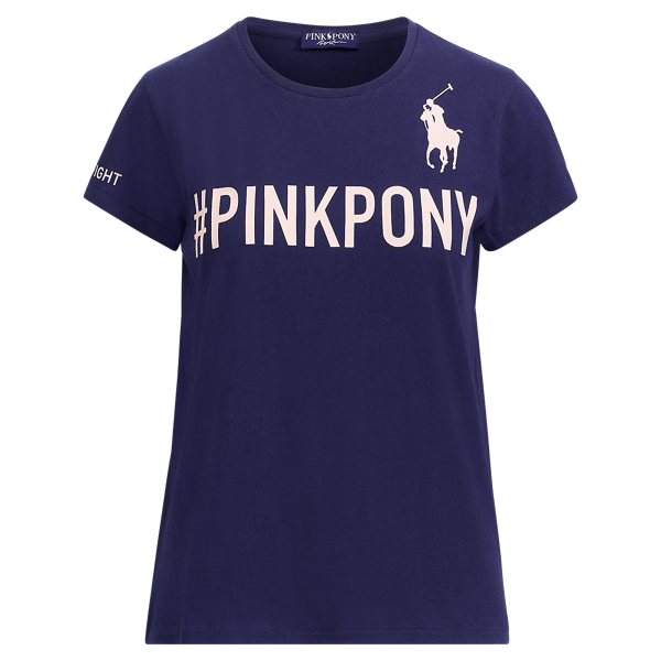 T-shirt graphique Pink Pony Polo Ralph Lauren en 1