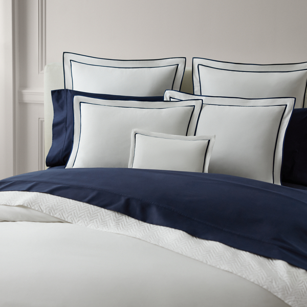 Lauren Home Spencer Sateen Border Sham 12