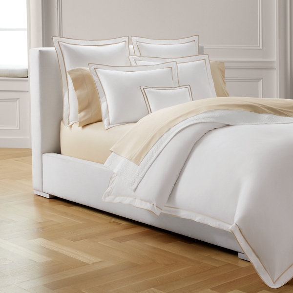 Lauren Home Spencer Sateen Border Duvet Cover Ralph Lauren
