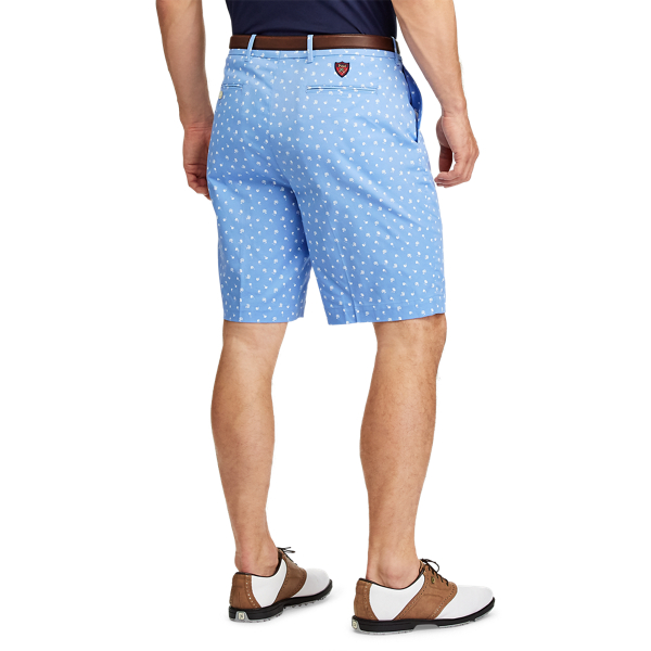Biltmore Buds Print Classic Fit Golf Short Polo Golf 4