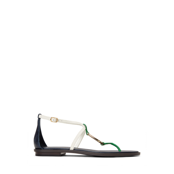 Nanine Leather Sandal Lauren in 1