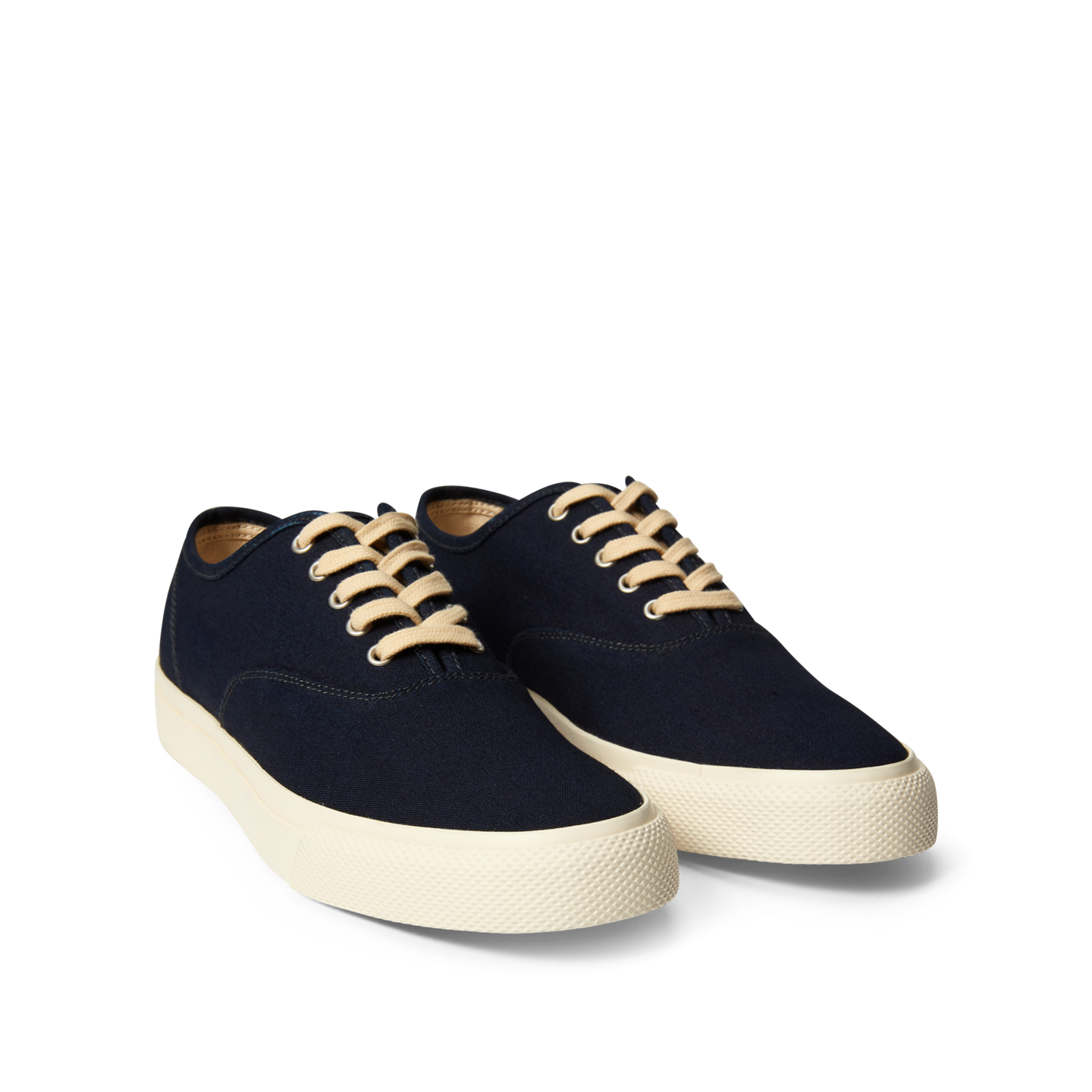 Мужские кроссовки Ralph Lauren Indigo Canvas, цвет: Индиго — фото 1