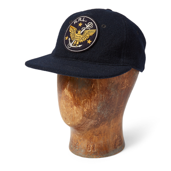 Wool-Blend Twill Ball Cap RRL 1