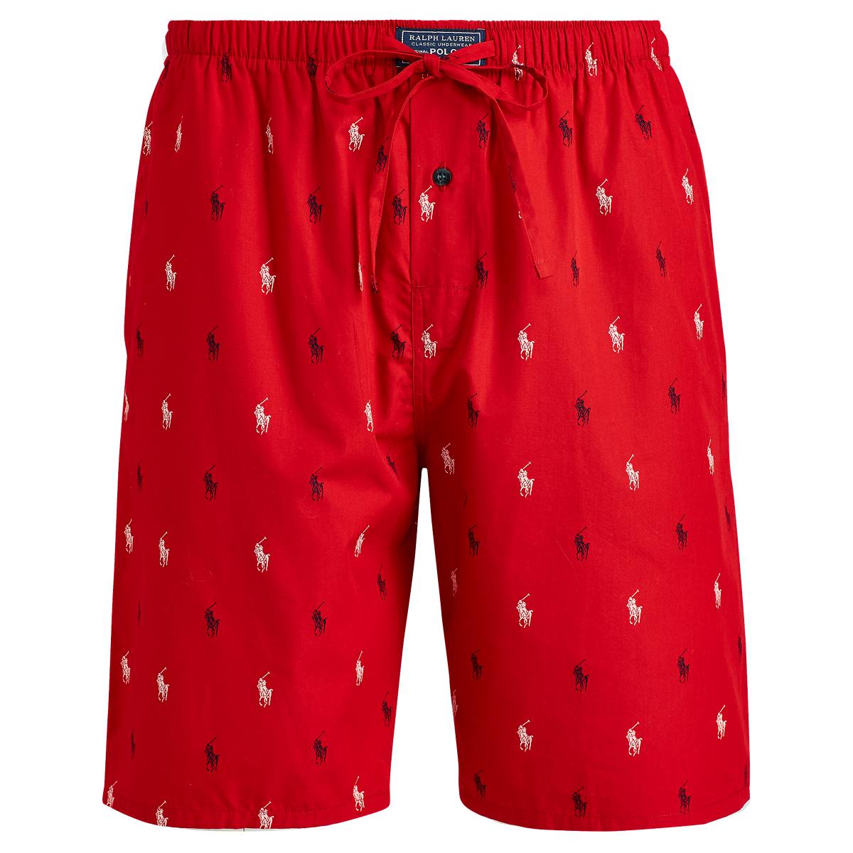 Red ralph lauren shorts on sale