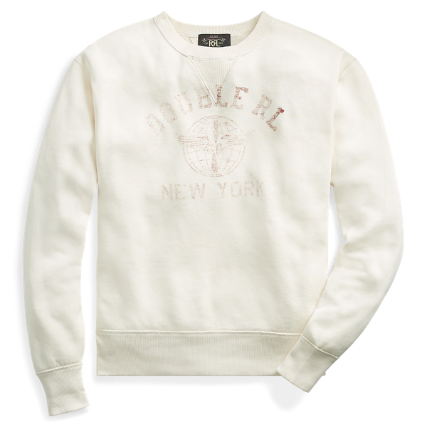 Fleece Graphic Sweatshirt RRL 1