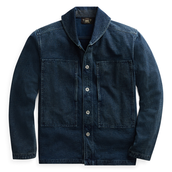 Indigo Jersey Deck Jacket