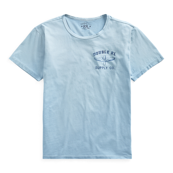 Cotton Jersey Graphic T-Shirt RRL em 1