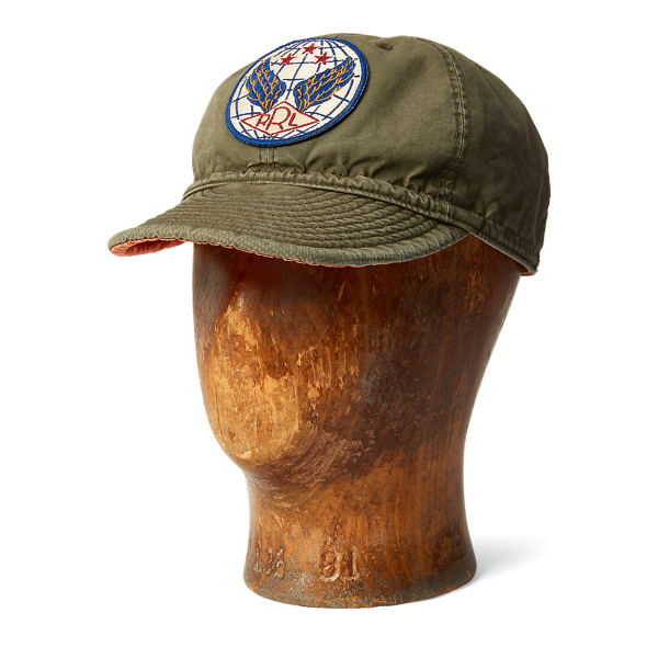 Reversible Cotton Cap RRL 1
