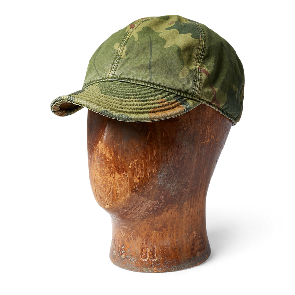 Camo Poplin Cap RRL 1