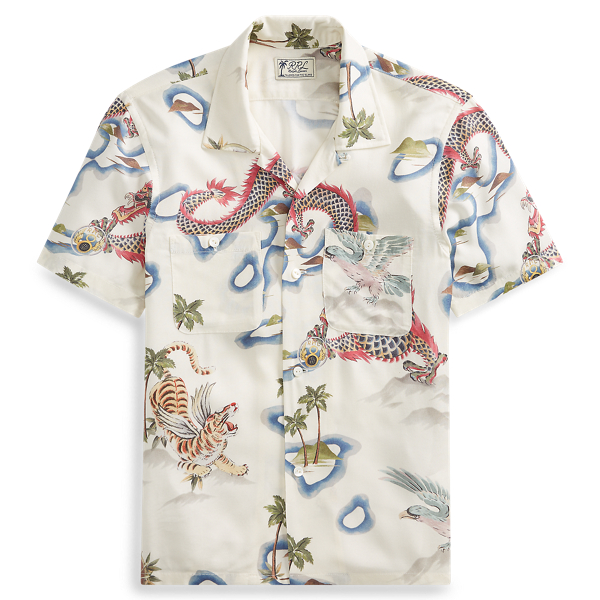 Print Camp Shirt RRL 1