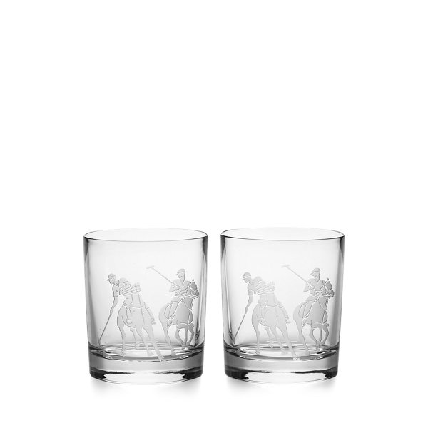 Clear Garrett Double-Old-Fashioned Gift Set Ralph Lauren Home 1