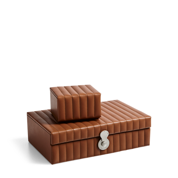 Saddle Cooper Watch Box Ralph Lauren Home 3