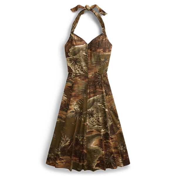 Linen-Blend Dress RRL 1