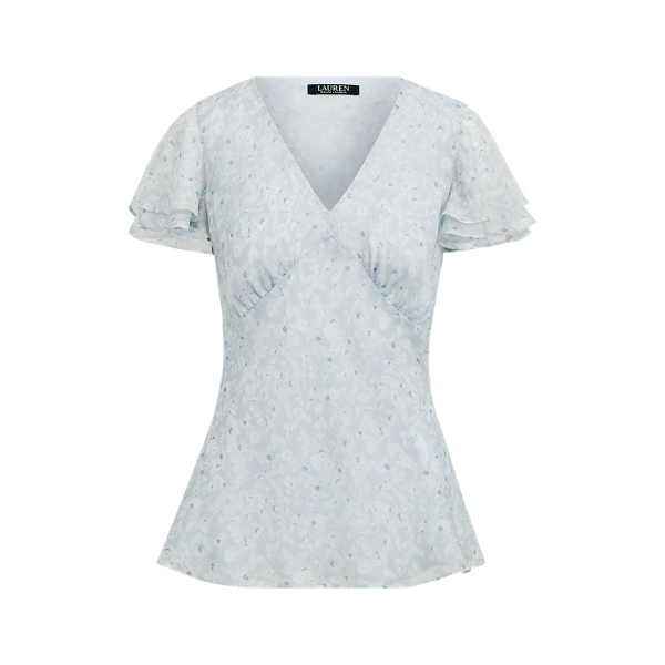 Floral Georgette Top Lauren em 1