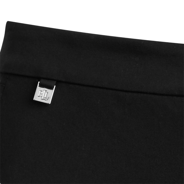 Skinny-Fit Hose aus Baumwollstretch Lauren in Schwarz 7