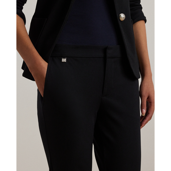 Skinny-Fit Hose aus Baumwollstretch Lauren in Schwarz 6