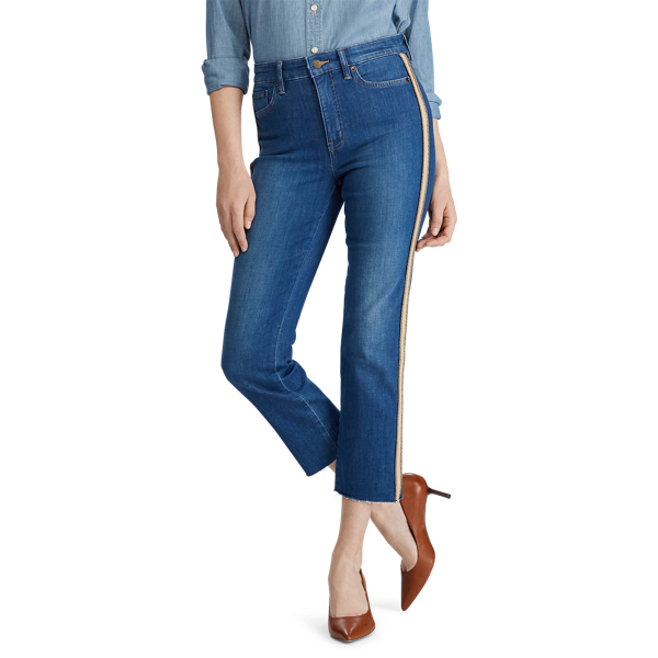 Eden Indigo Wash Regal Straight Ankle Jean Lauren 4