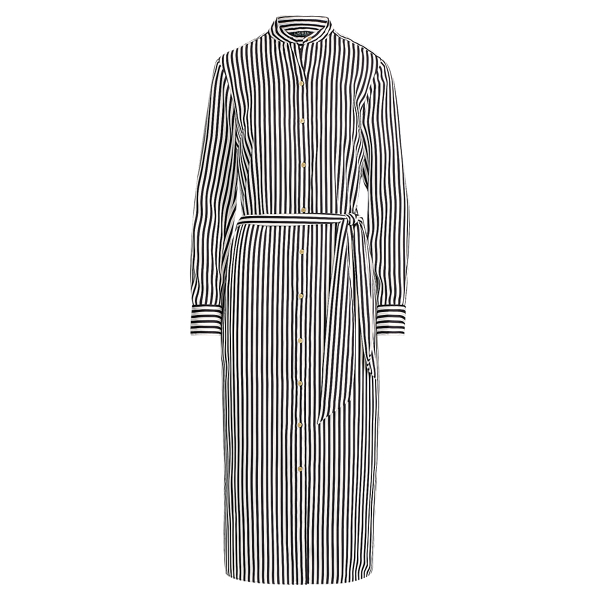 Striped Twill Shirtdress Lauren in 1