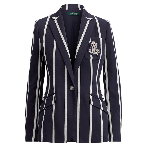 Crest Striped Cricket Blazer