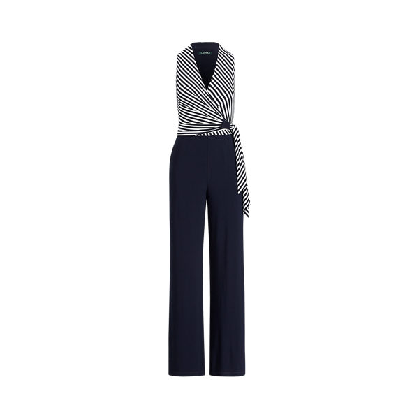 Striped Jersey Jumpsuit Lauren 1