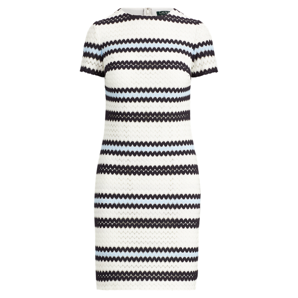 Crochet-Stripe Dress Lauren 1