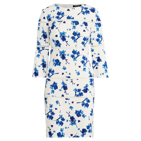 Abito a fiori con pizzo Lauren in 1