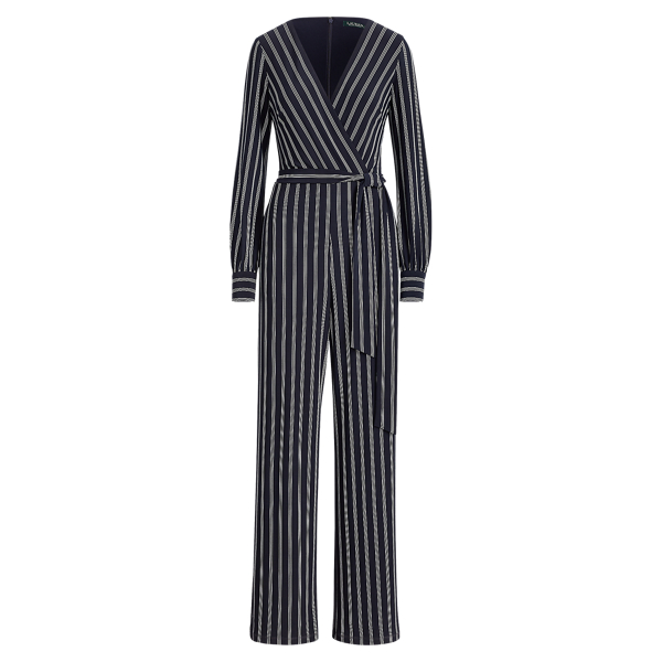 Striped Jersey Jumpsuit Lauren em 1