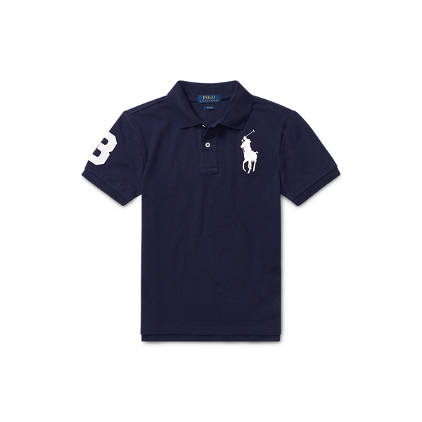 Polo cintr&eacute; en coton piqu&eacute; Boys 6-14 Years en 1