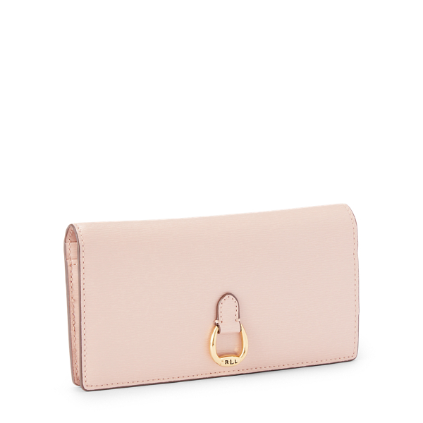 Mellow Pink Slim Leather Wallet Lauren 2