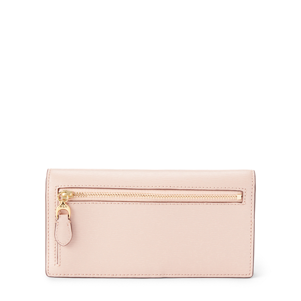 Mellow Pink Slim Leather Wallet Lauren 3