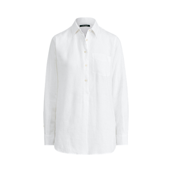 Linen Long-Sleeve Shirt Lauren 1