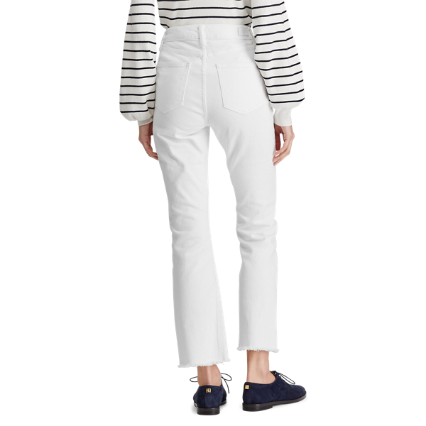 Regal Flare Ankle Jean Lauren em White Wash 4