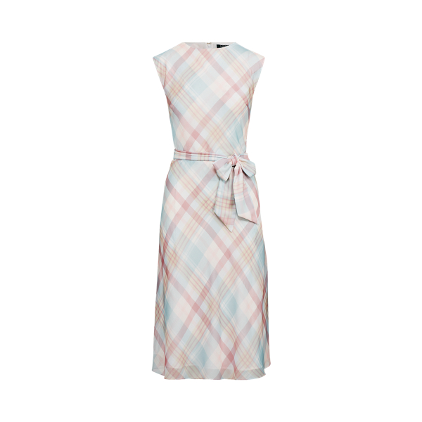 Belted Georgette Dress Lauren in 1